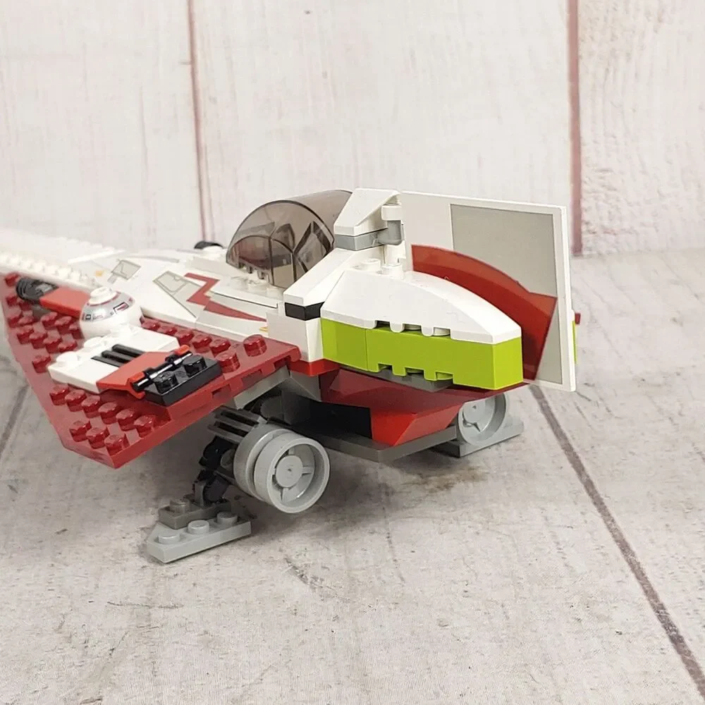LEGO Star Wars Jedi Starfighter 7143 - 100% COMPLETE - NO Box Or Manual Obi-wan